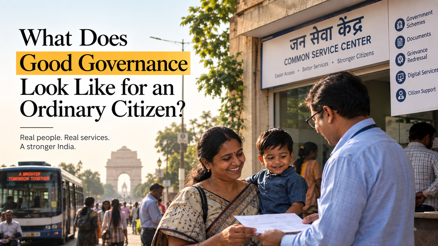 What Does Good Governance Look Like for an Ordinary Citizen?