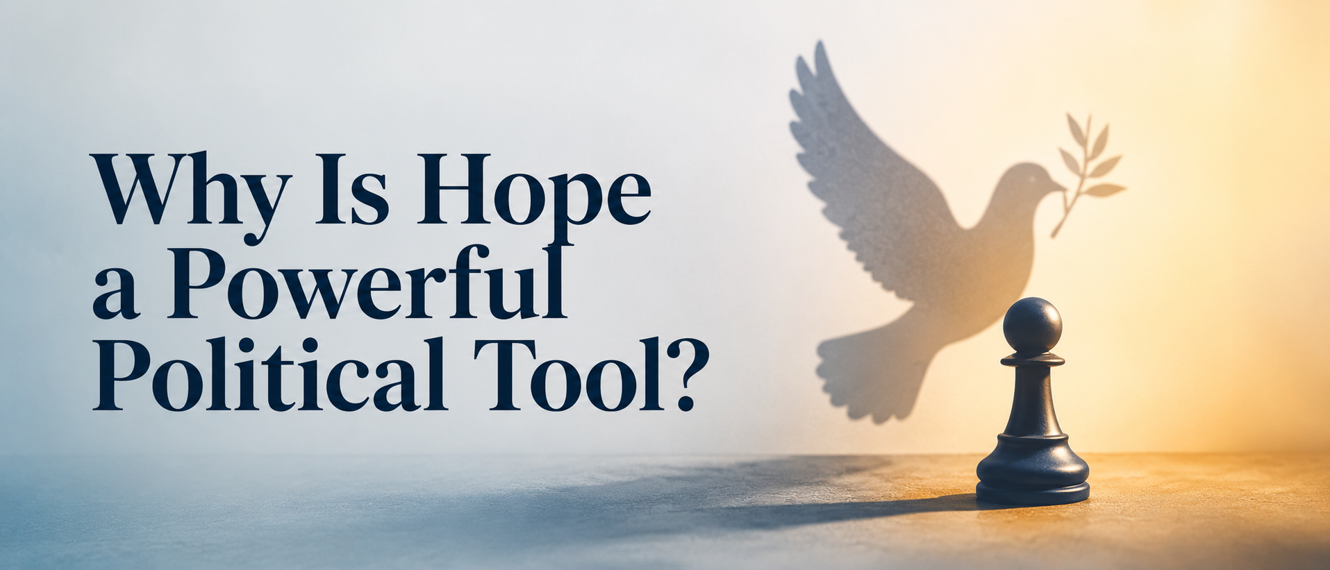 Why is hope a powerful tool?
